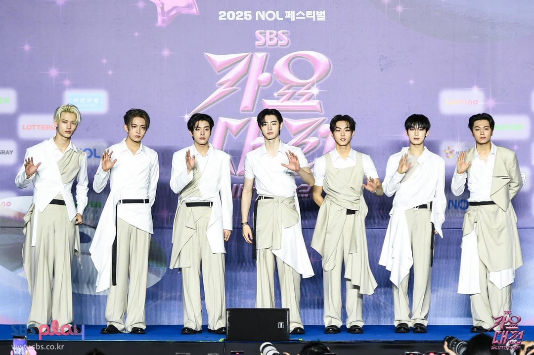 250727 ENHYPEN - Blue Carpet Photos @ SBS Gayo Daejeon Summer 2025