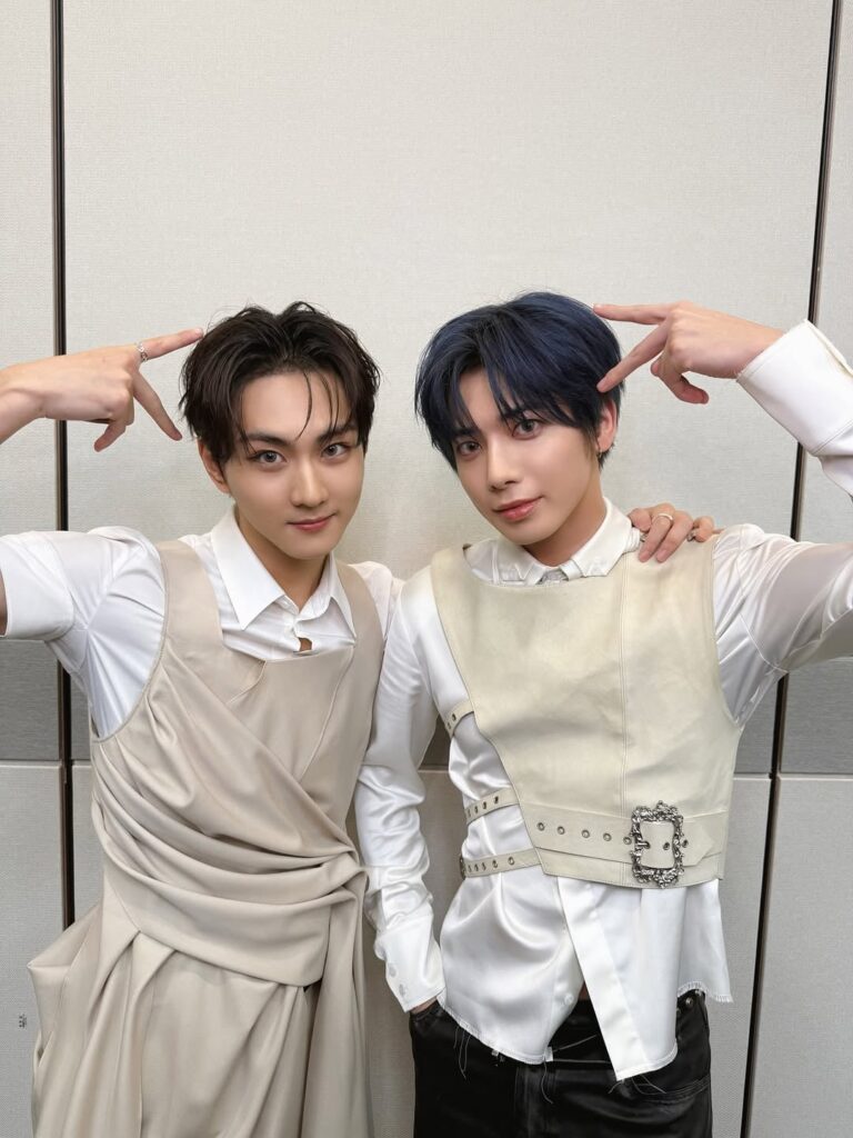 250727 TXT Instagram: Taehyun with Jungwon