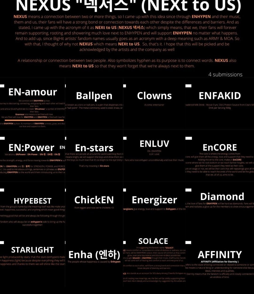 Fandom name