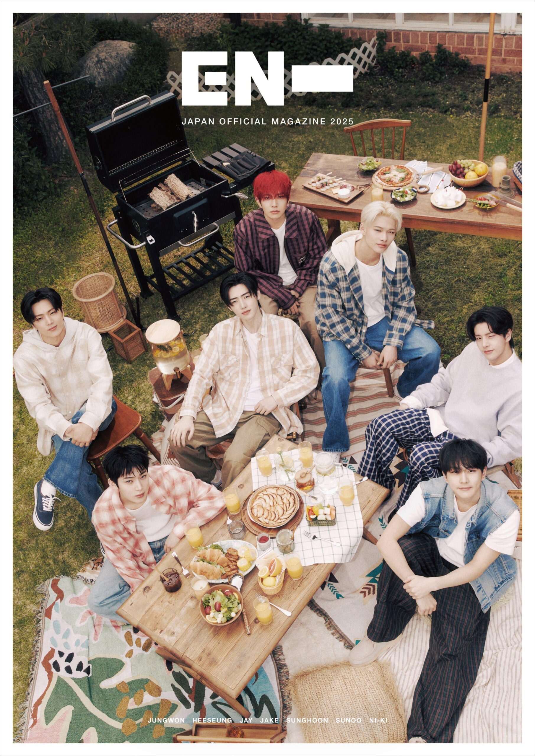 250716 『ENHYPEN JAPAN OFFICIAL MAGAZINE 2025』 Reveal