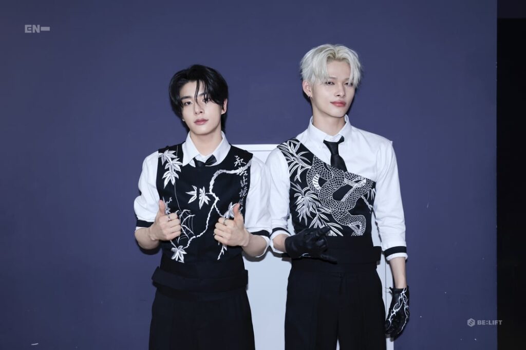 250728 [🎞️EN-CORE] 6th Mini Album <DESIRE : UNLEASH> MUSIC SHOW BEHIND PHOTO @ JAKE & NI-KI