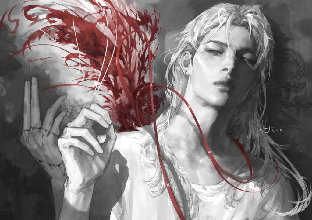 'blood angel' - Ni-ki fanart