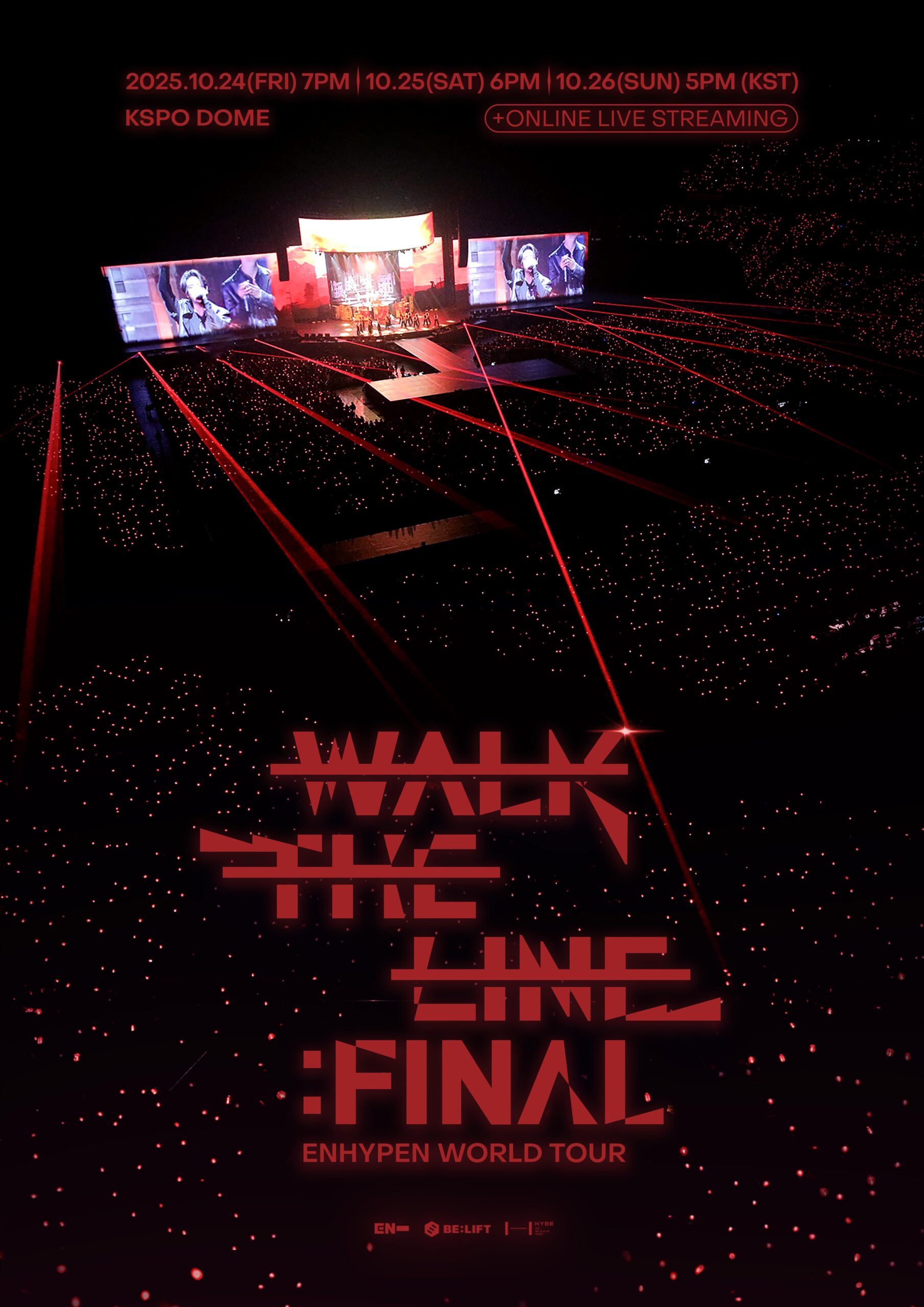 250808 [NOTICE] ENHYPEN WORLD TOUR 'WALK THE LINE': FINAL Announcement