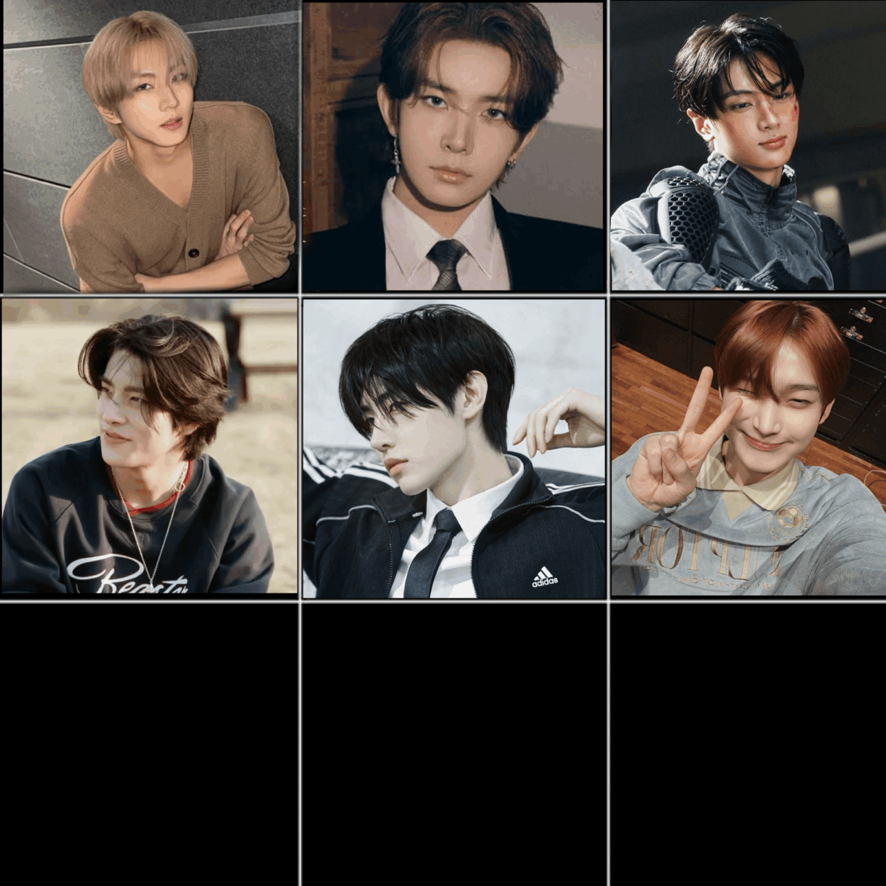 Which hair color looks best on Enhypen?