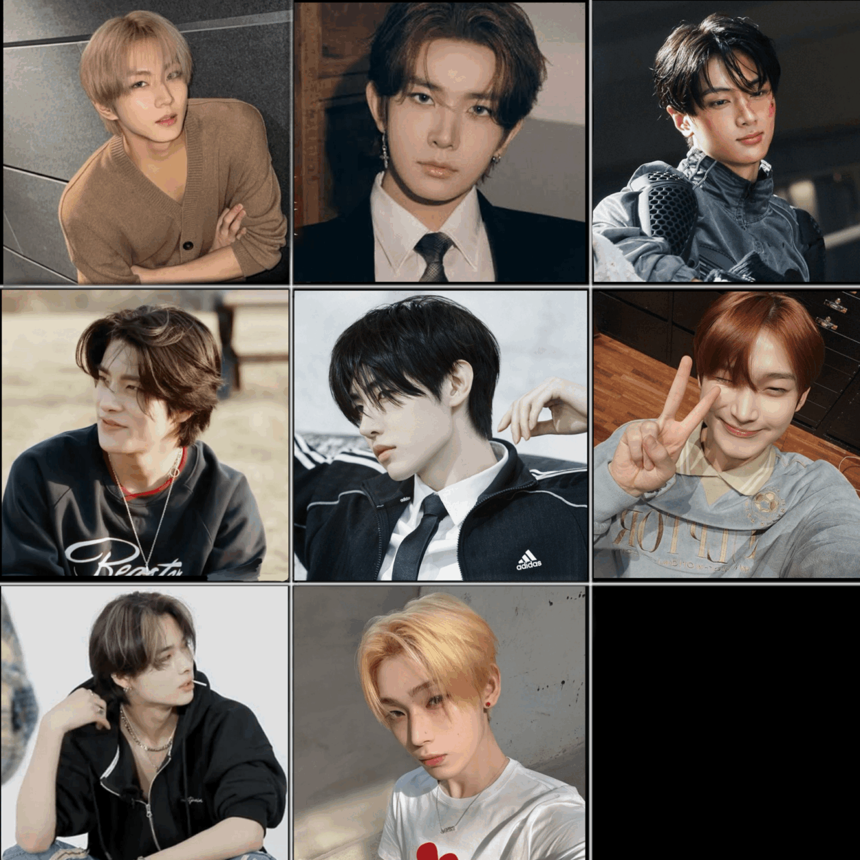 Which hair color looks best on Enhypen?