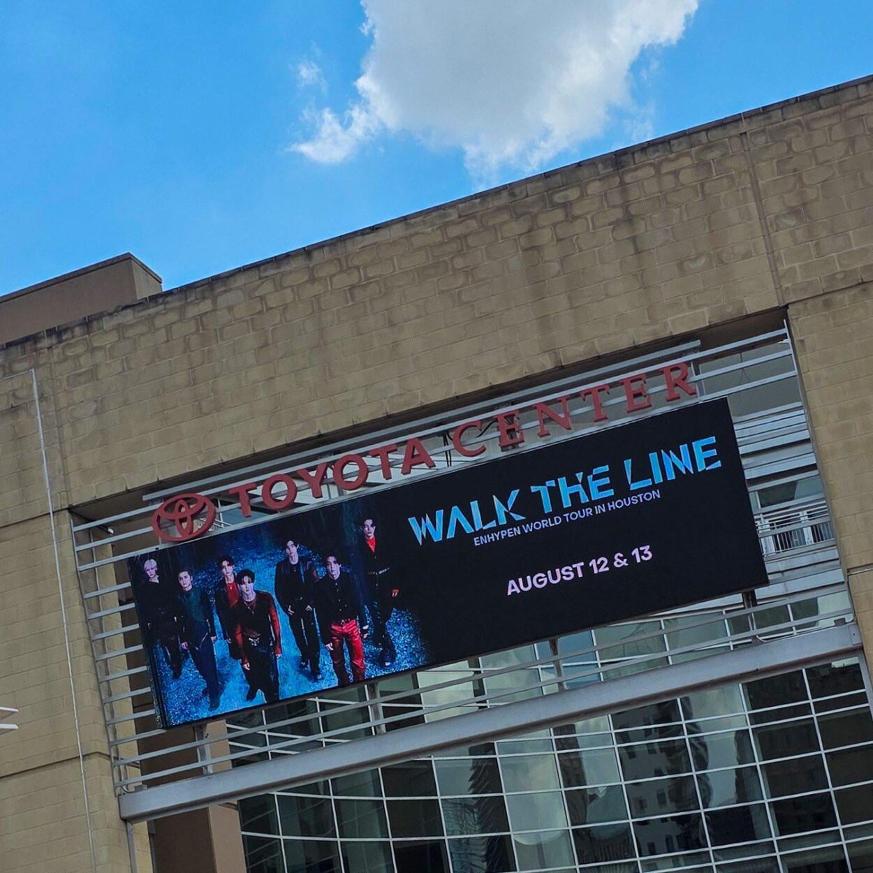 250813 Twitter: ENHYPEN OFFICIAL @ Walk The Line in Houston D-Day