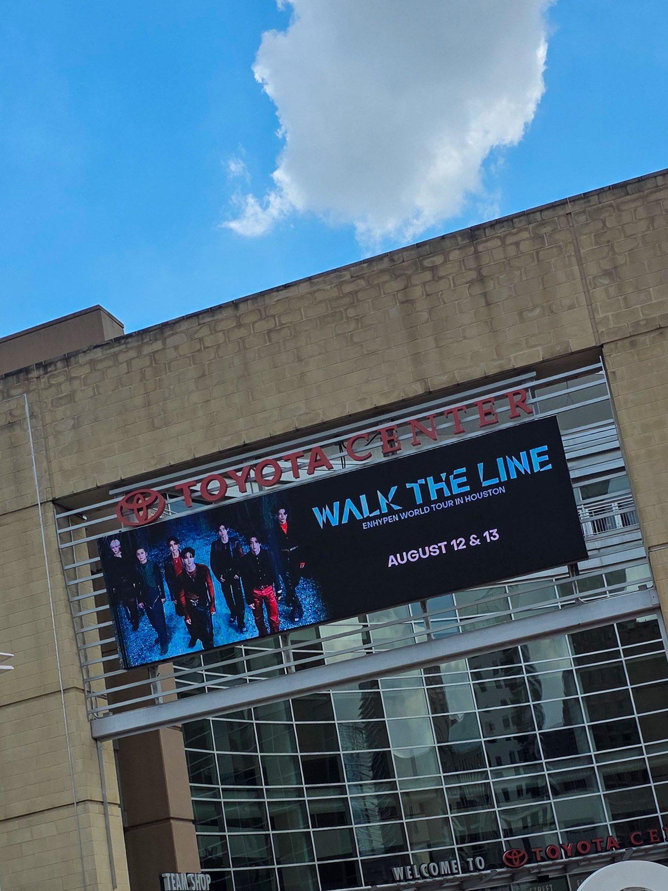 250813 Twitter: ENHYPEN OFFICIAL @ Walk The Line in Houston D-Day