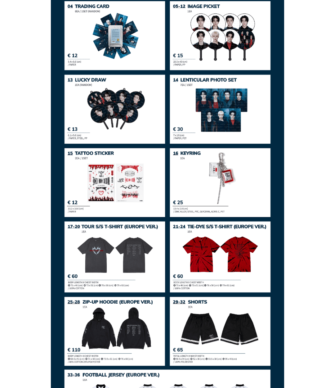 250825 On-Site Sales of “ENHYPEN WORLD TOUR ‘WALK THE LINE’ IN EUROPE” (NL)