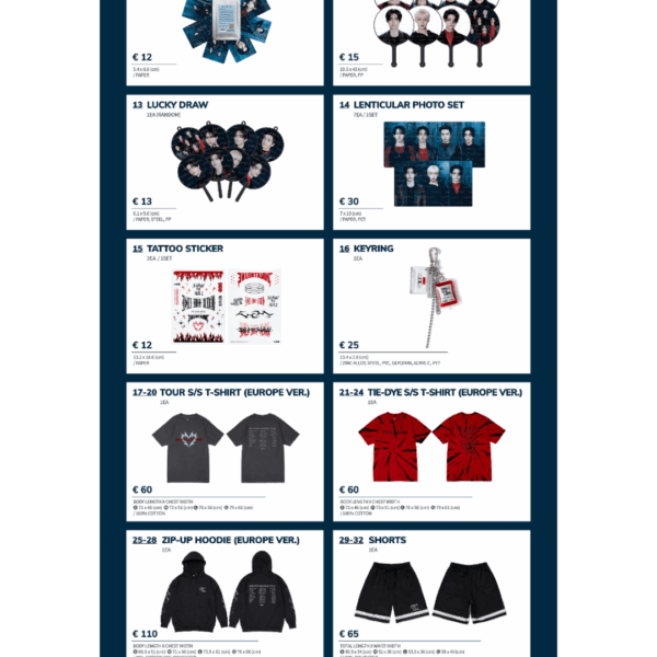 250825 On-Site Sales of “ENHYPEN WORLD TOUR ‘WALK THE LINE’ IN EUROPE” (NL)