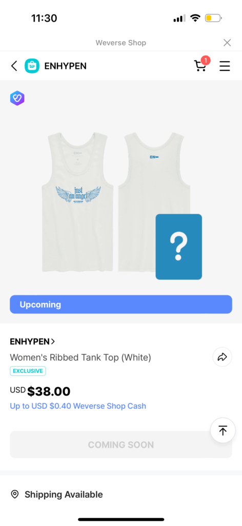 Any group orders for new weverse merch?