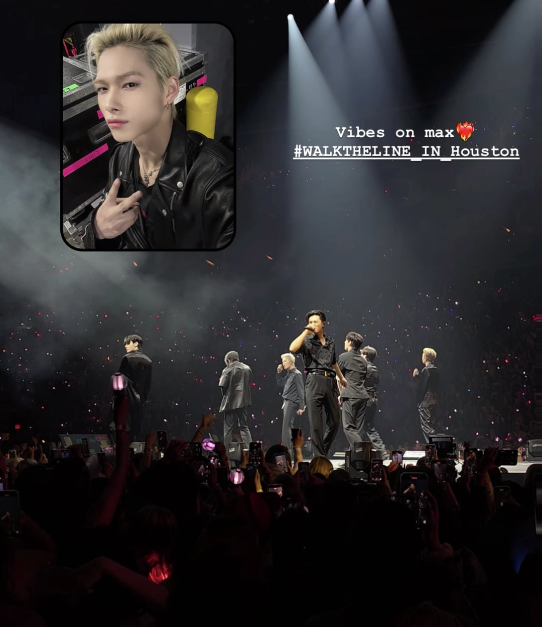 250813 Instagram Story: ENHYPEN @ Walk The Line in Houston