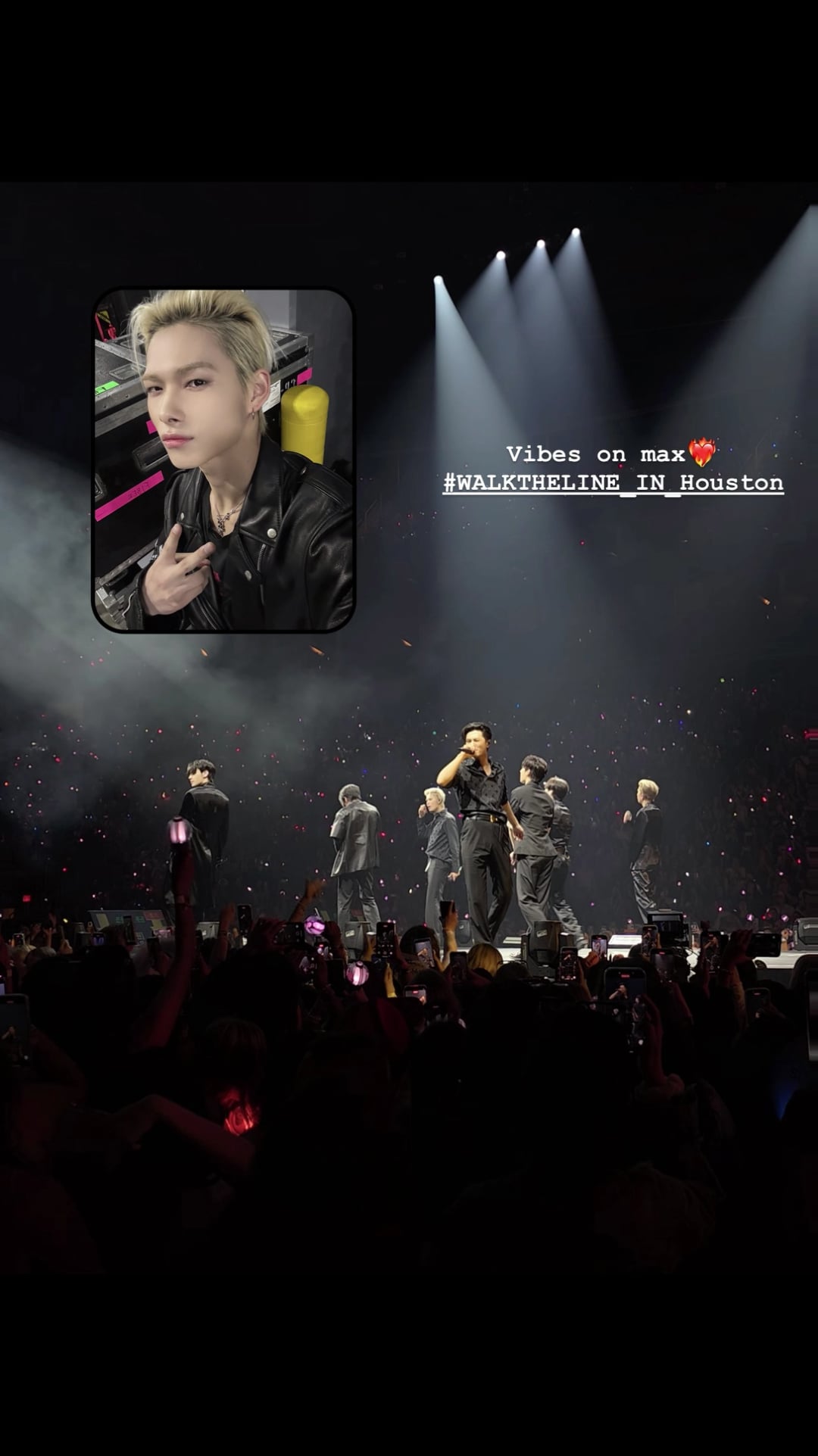 250813 Instagram Story: ENHYPEN @ Walk The Line in Houston