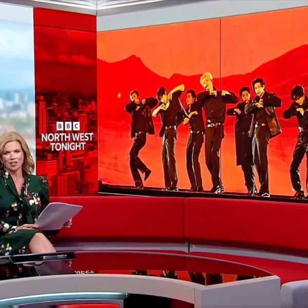 250826 ENHYPEN on BBC North West Tonight