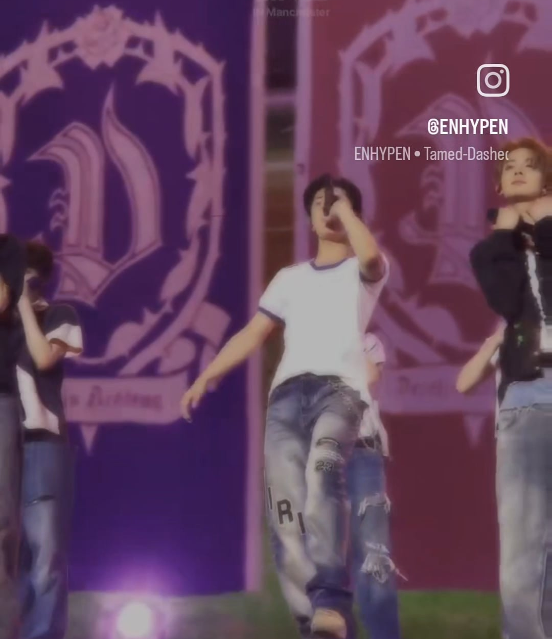 250827 Instagram: ENHYPEN @ Walk The Line in Manchester