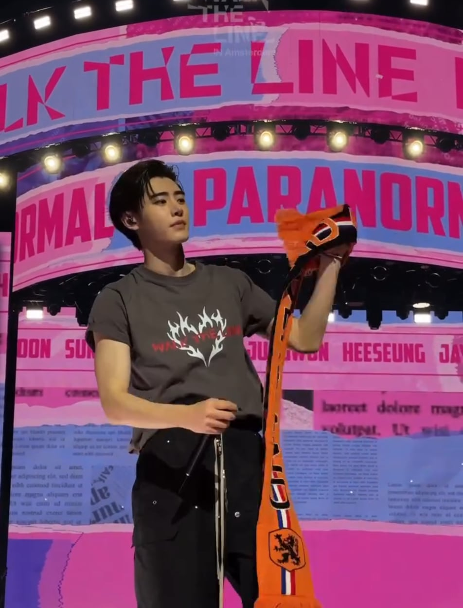 250829 Instagram: ENHYPEN @ Walk The Line in Amsterdam