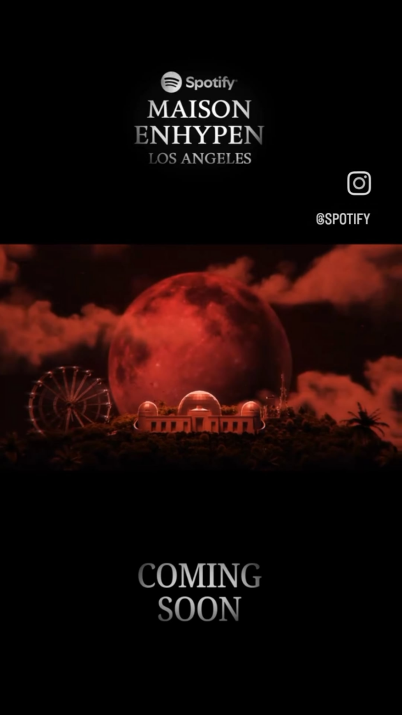 250812 Spotify Instagram: MAISON ENHYPEN in LA