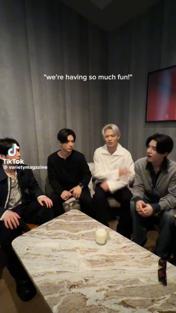 250822 Variety TikTok: ENHYPEN