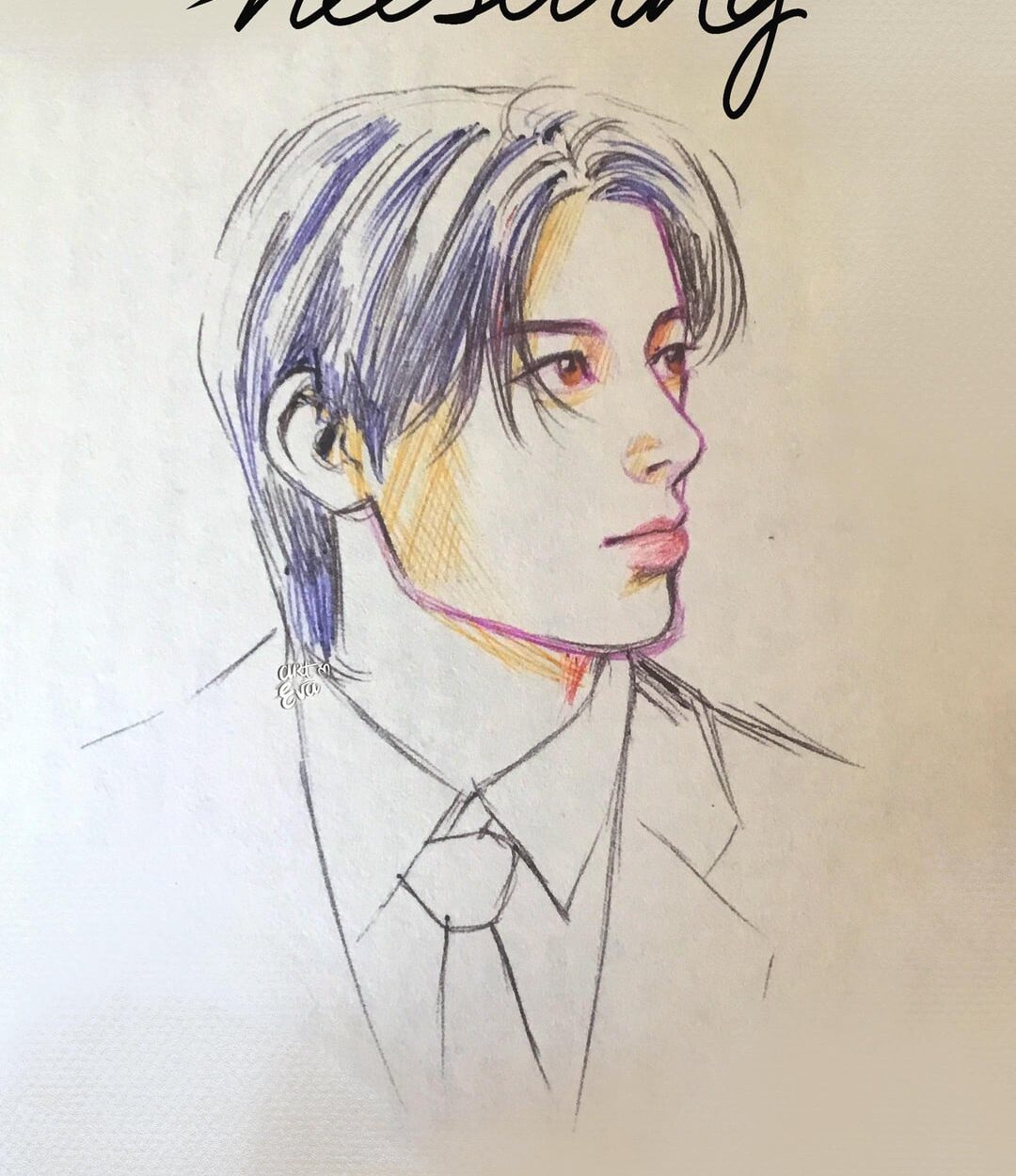 Drew Enhypen from memory!