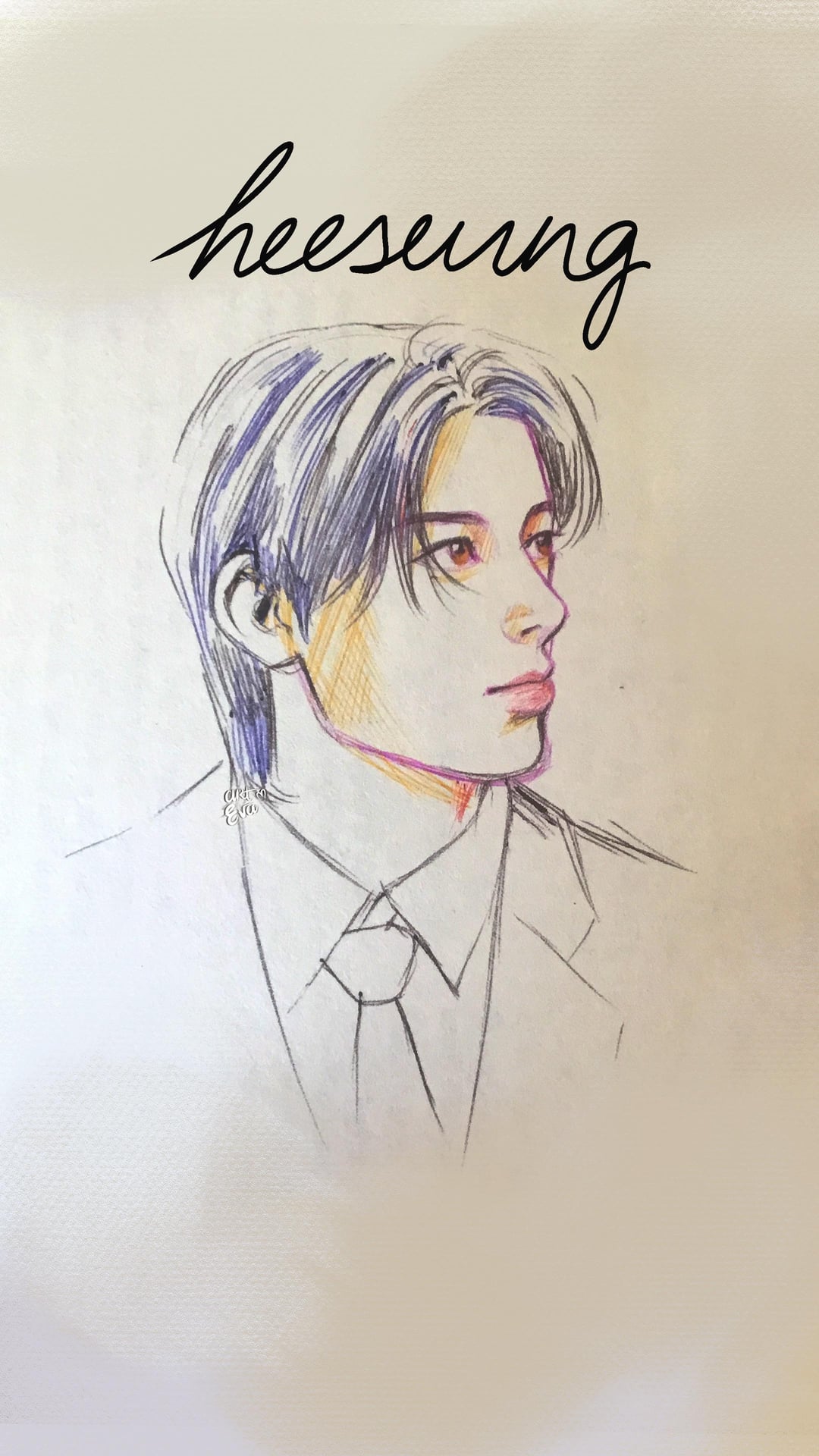 Drew Enhypen from memory!