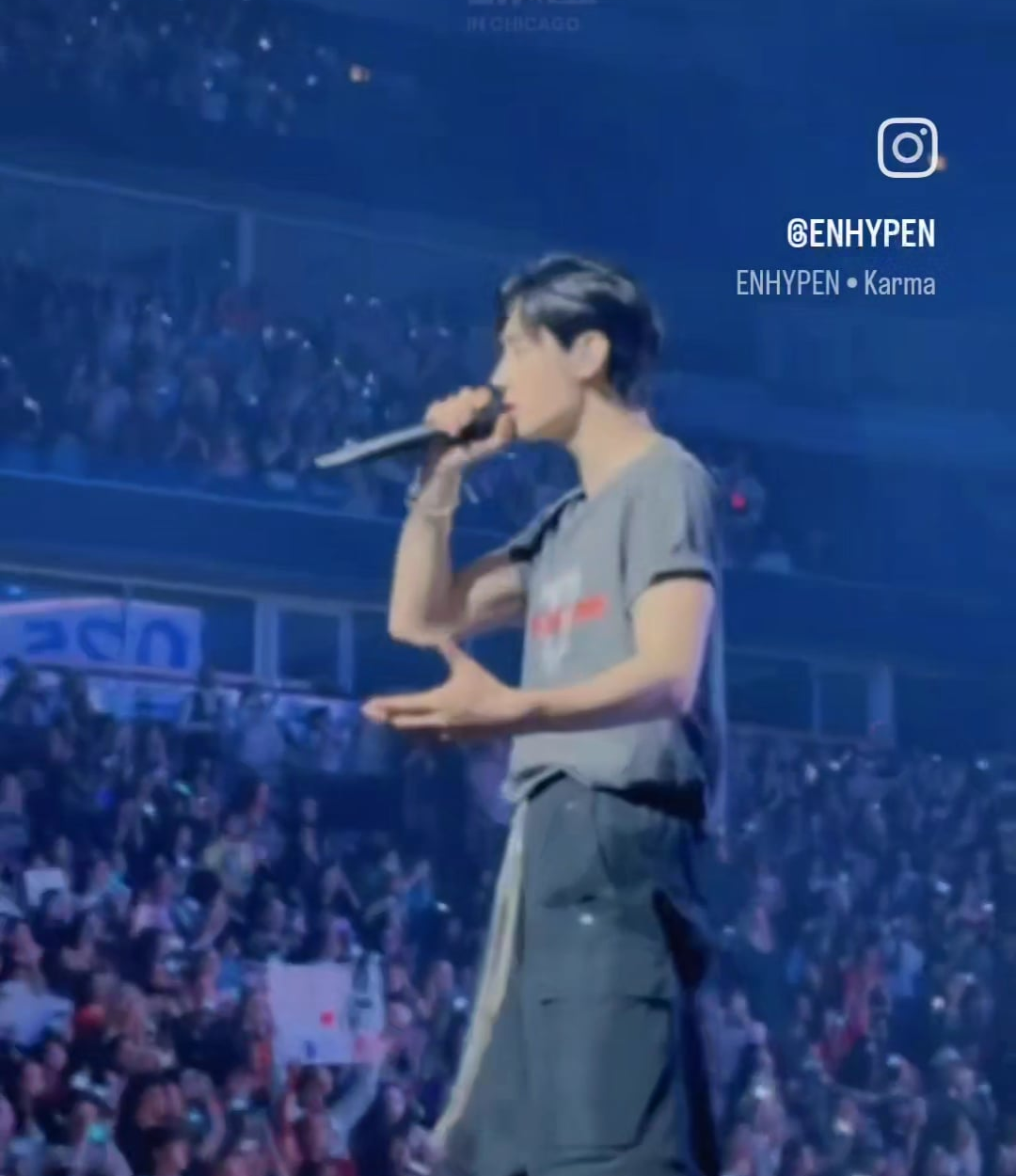 250810 Instagram: ENHYPEN @ Walk The Line in Chicago