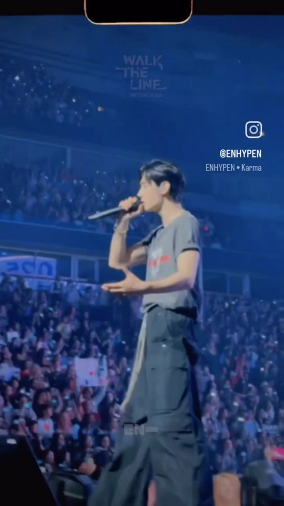 250810 Instagram: ENHYPEN @ Walk The Line in Chicago