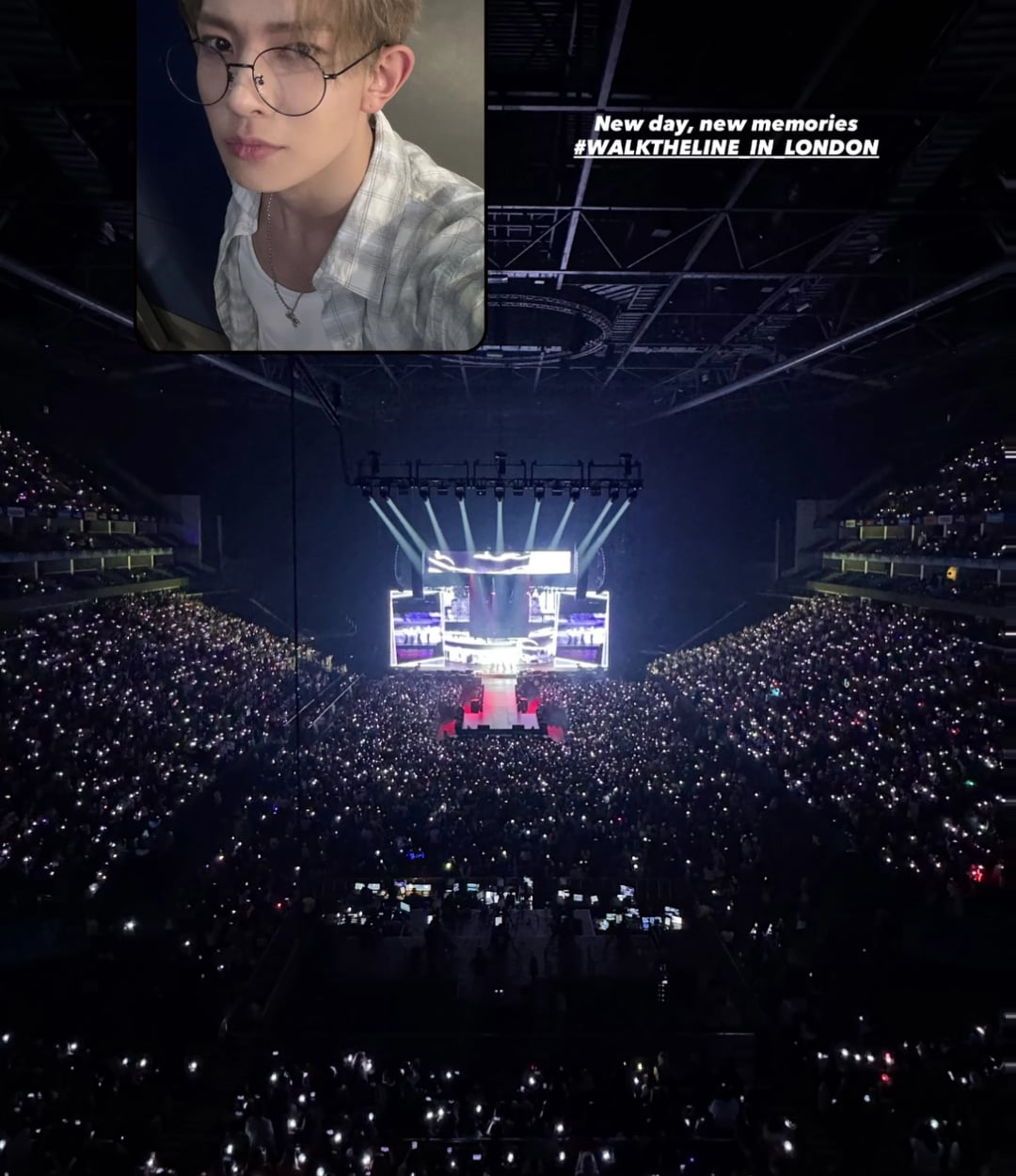 250823 ENHYPEN Instagram Story @ Walk The Line in London