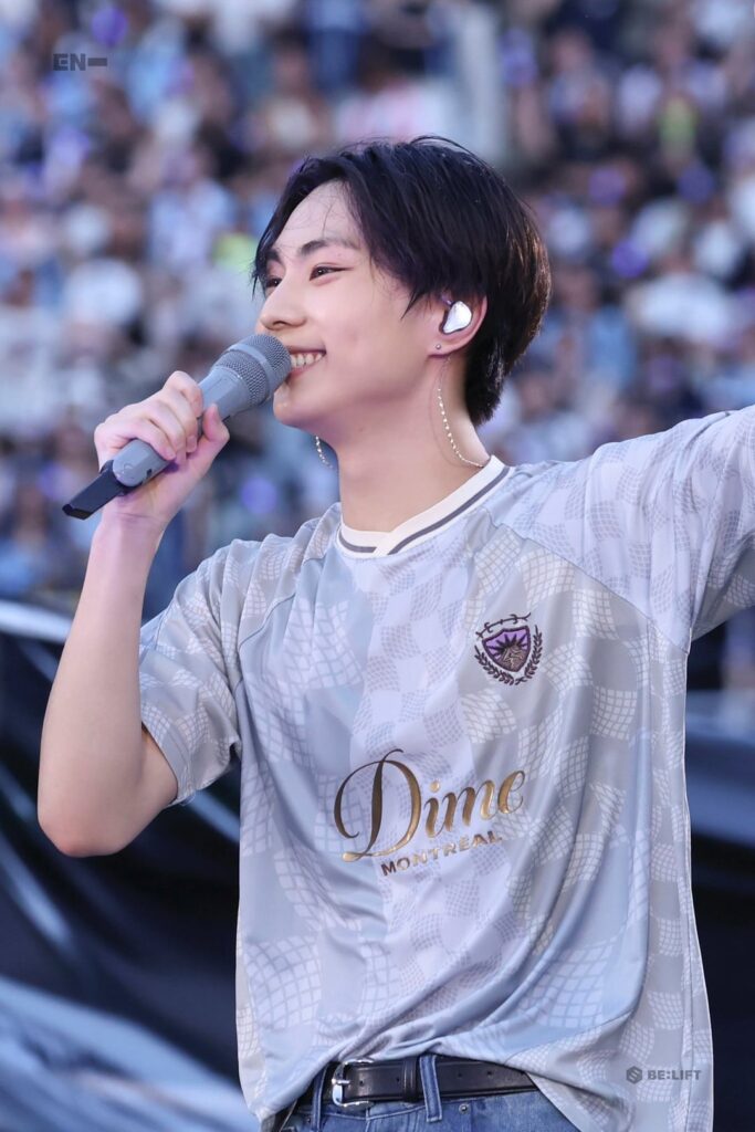250805 ENHYPEN OFFICIAL Twitter: [🎞️ENroll] STAGE PHOTO @ WORLD TOUR 'WALK THE LINE' -SUMMER EDITION- OSAKA