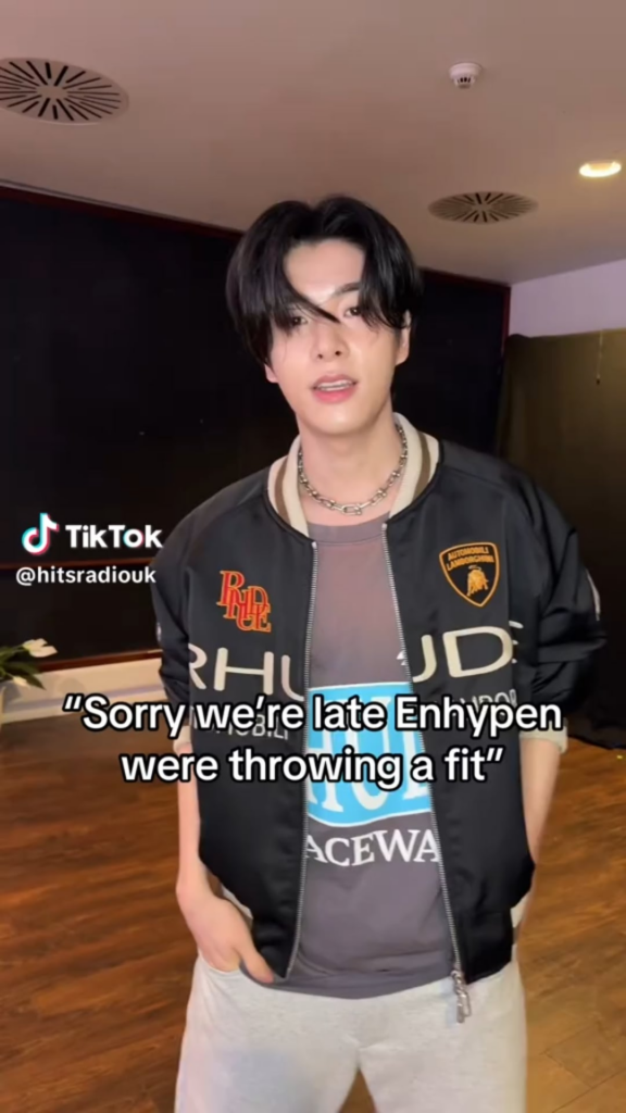 250823 Hits Radio UK Tiktok: ENHYPEN