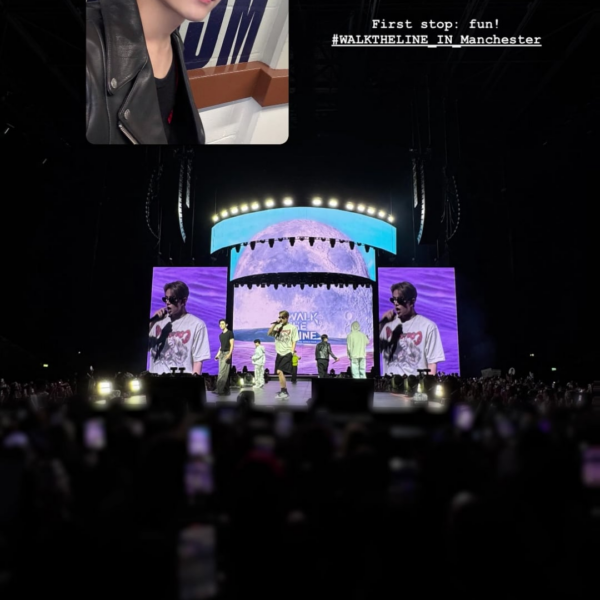 250826 ENHYPEN Instagram Story @ Walk The Line in Manchester