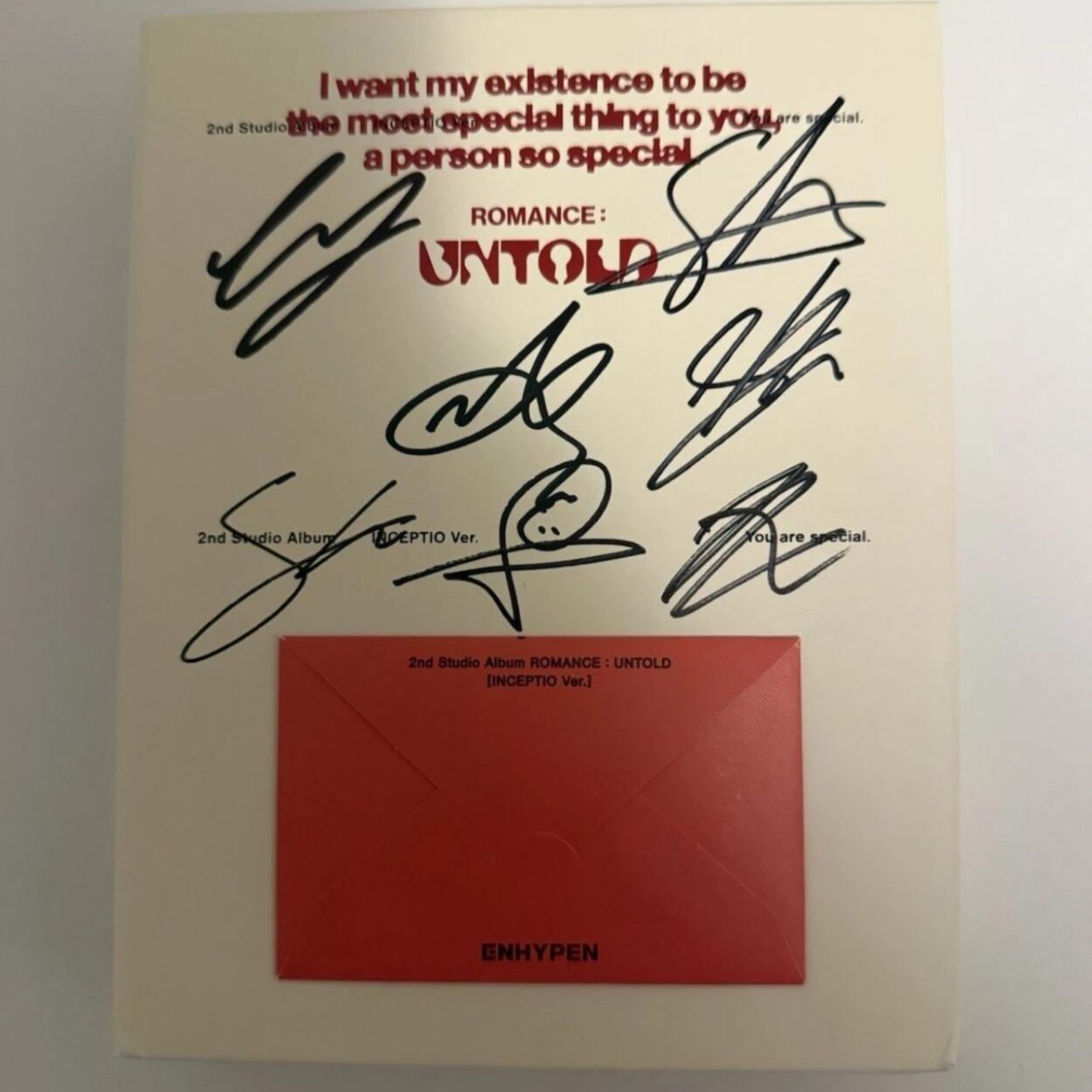 Who’s signature is who’s?