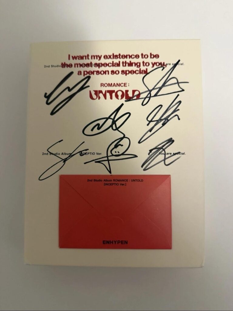Who’s signature is who’s?
