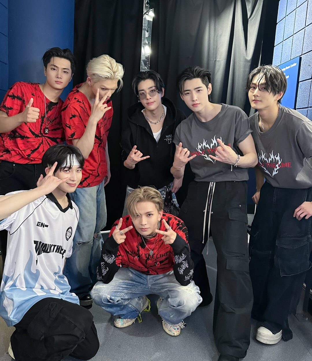 250823 Twitter: ENHYPEN OFFICIAL @ WALK THE LINE in LONDON