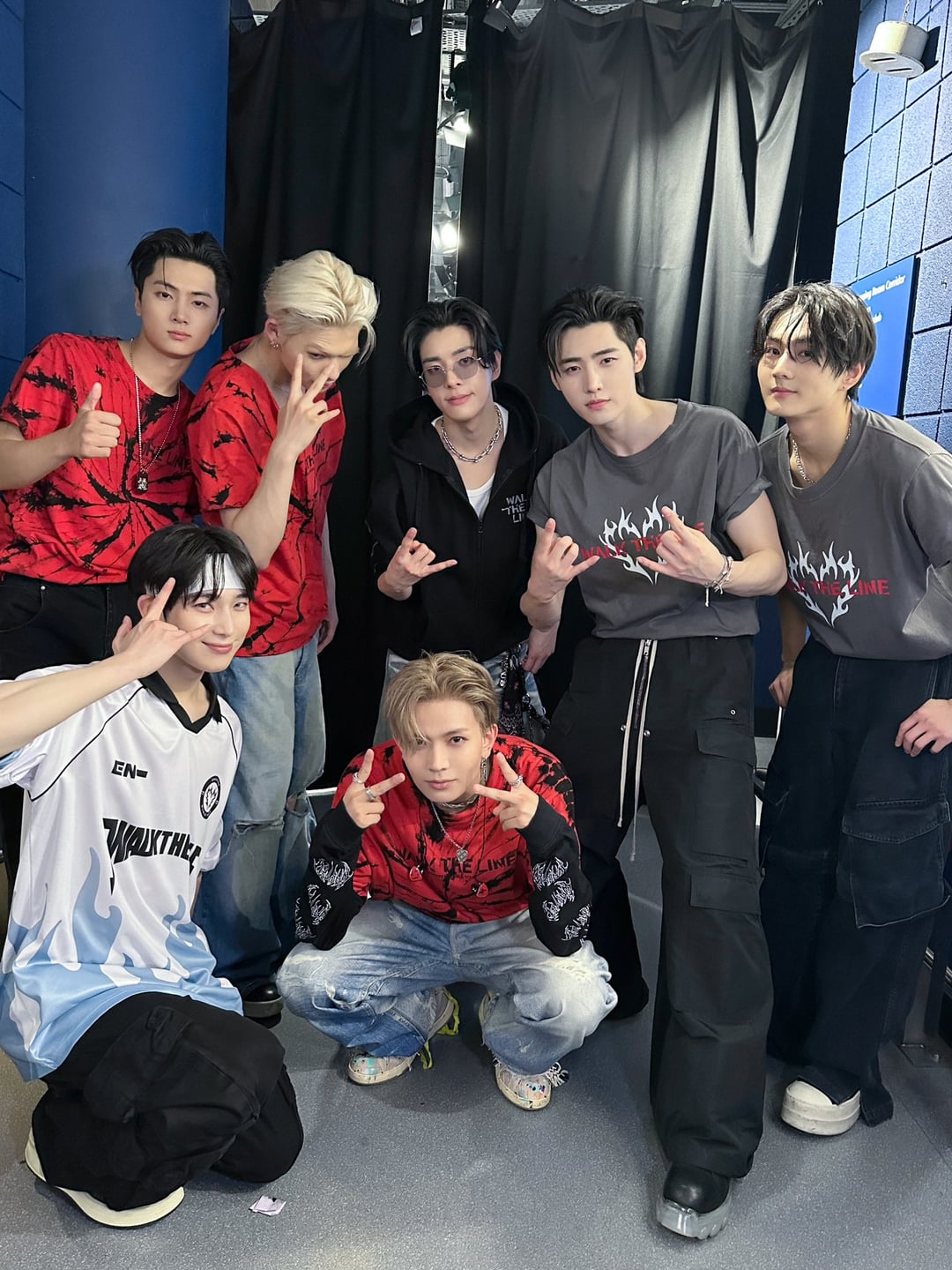 250823 Twitter: ENHYPEN OFFICIAL @ WALK THE LINE in LONDON