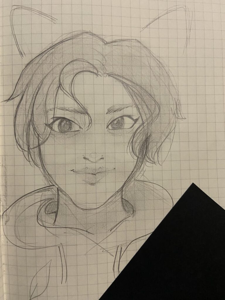 tried drawing jungwon from his live earlier