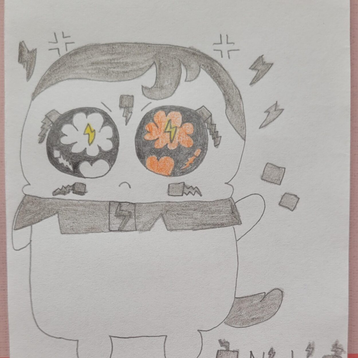 I drew Ni-ki as a fairy.