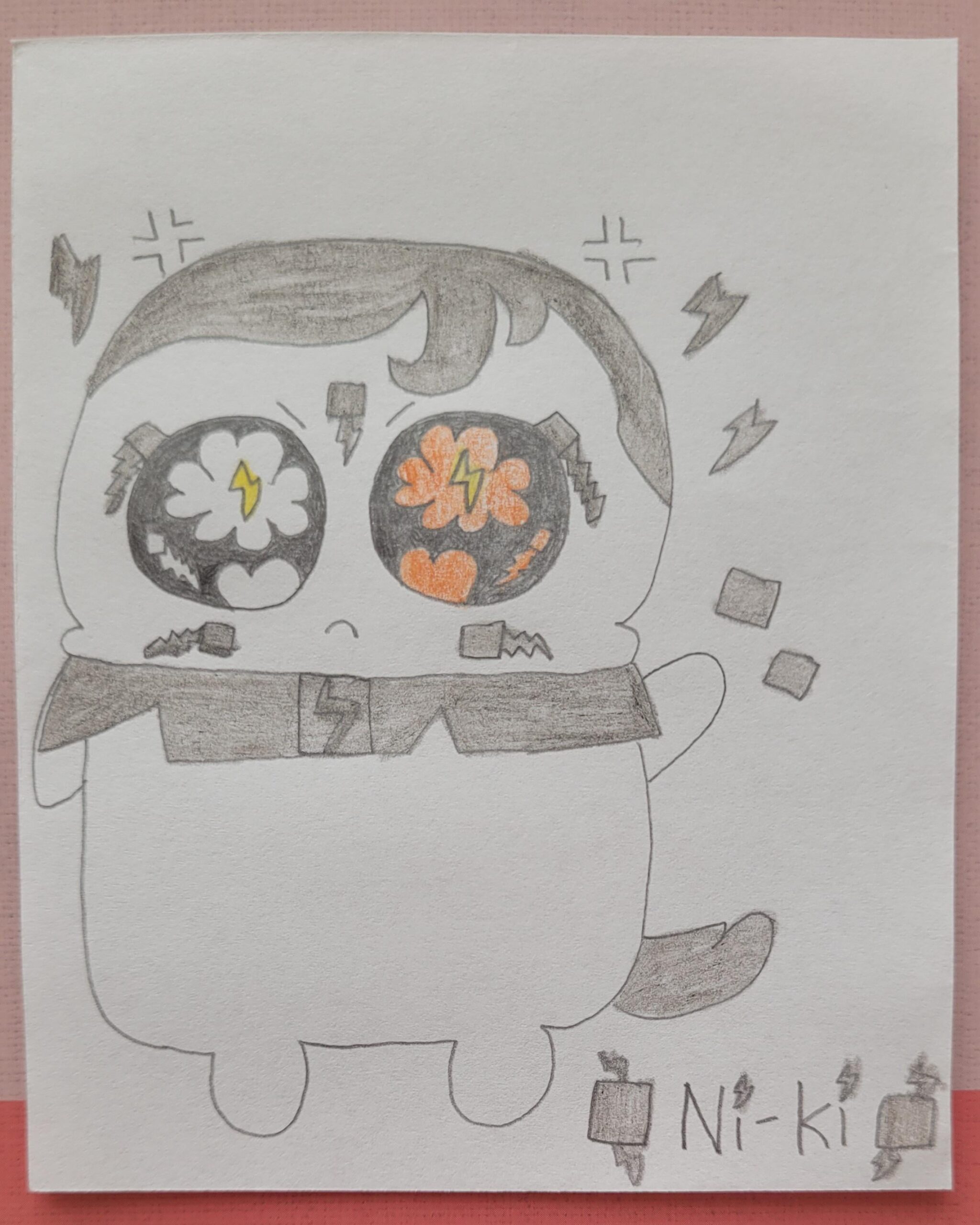 I drew Ni-ki as a fairy.
