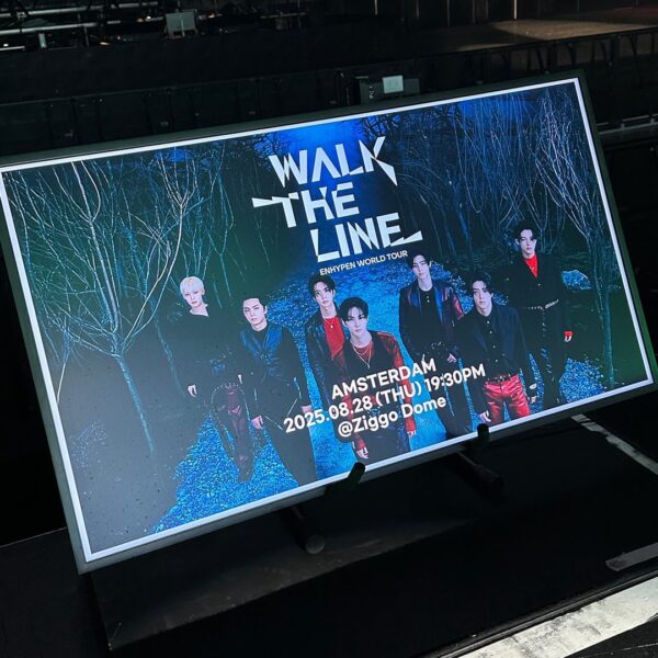 250828 Twitter: ENHYPEN OFFICIAL @ Walk The Line in Amsterdam D-Day