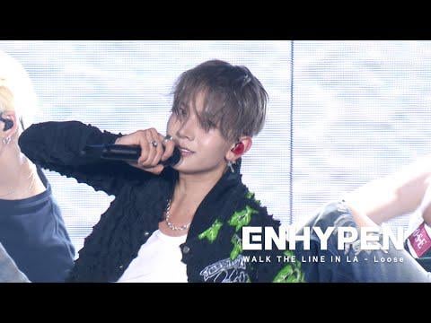 250827 ENHYPEN ‘Loose’ Stage Cam @ 'WALK THE LINE' IN LA