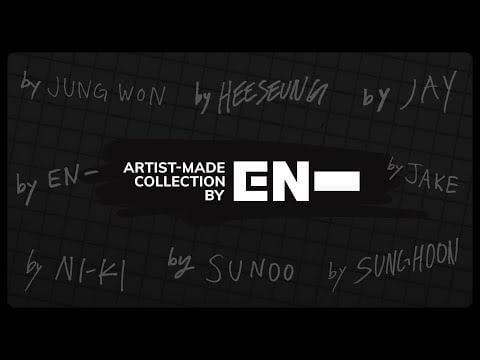 250821 Artist-Made Collection by EN- Making of Log Teaser