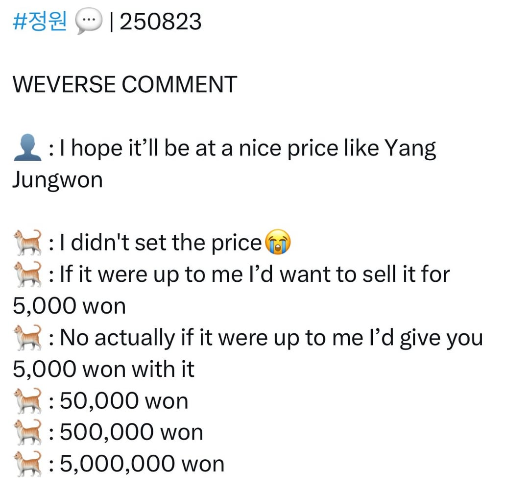 Worried about price of the official merch