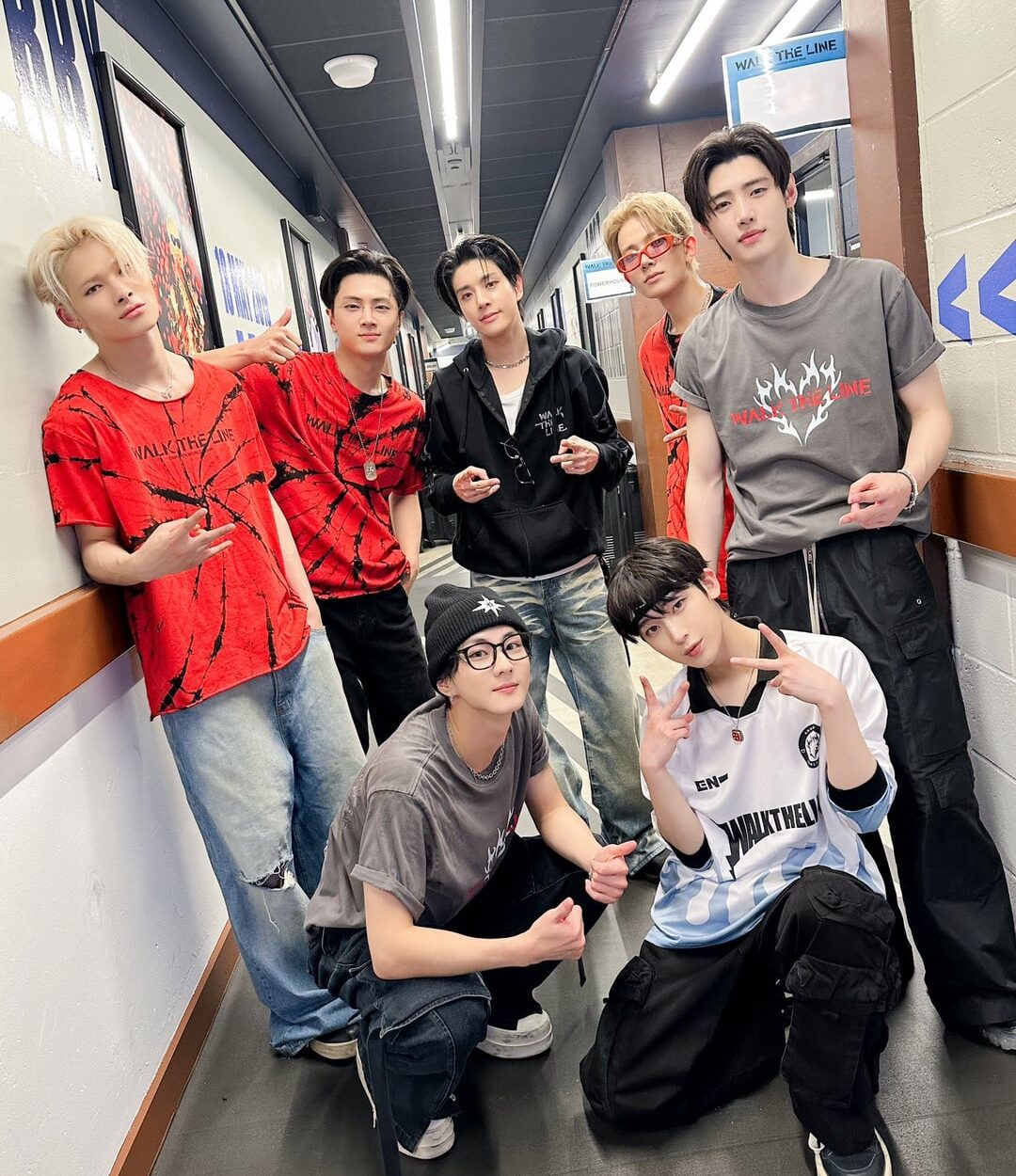 250826 Twitter: ENHYPEN OFFICIAL @ WALK THE LINE in MANCHESTER