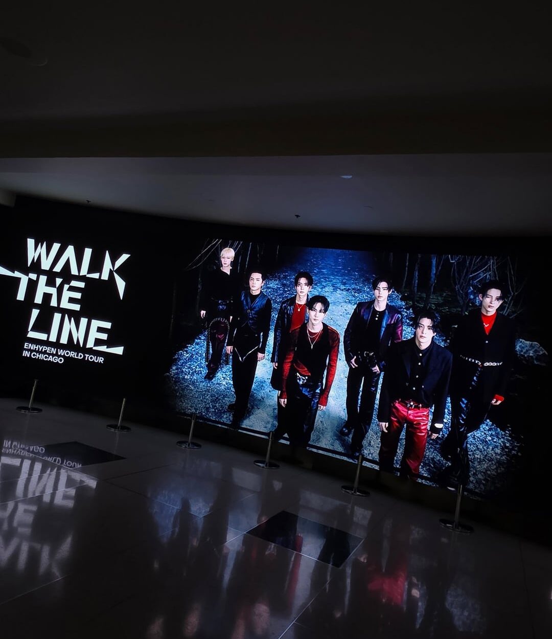 250810 Twitter: ENHYPEN OFFICIAL @ Walk The Line in Chicago D-Day