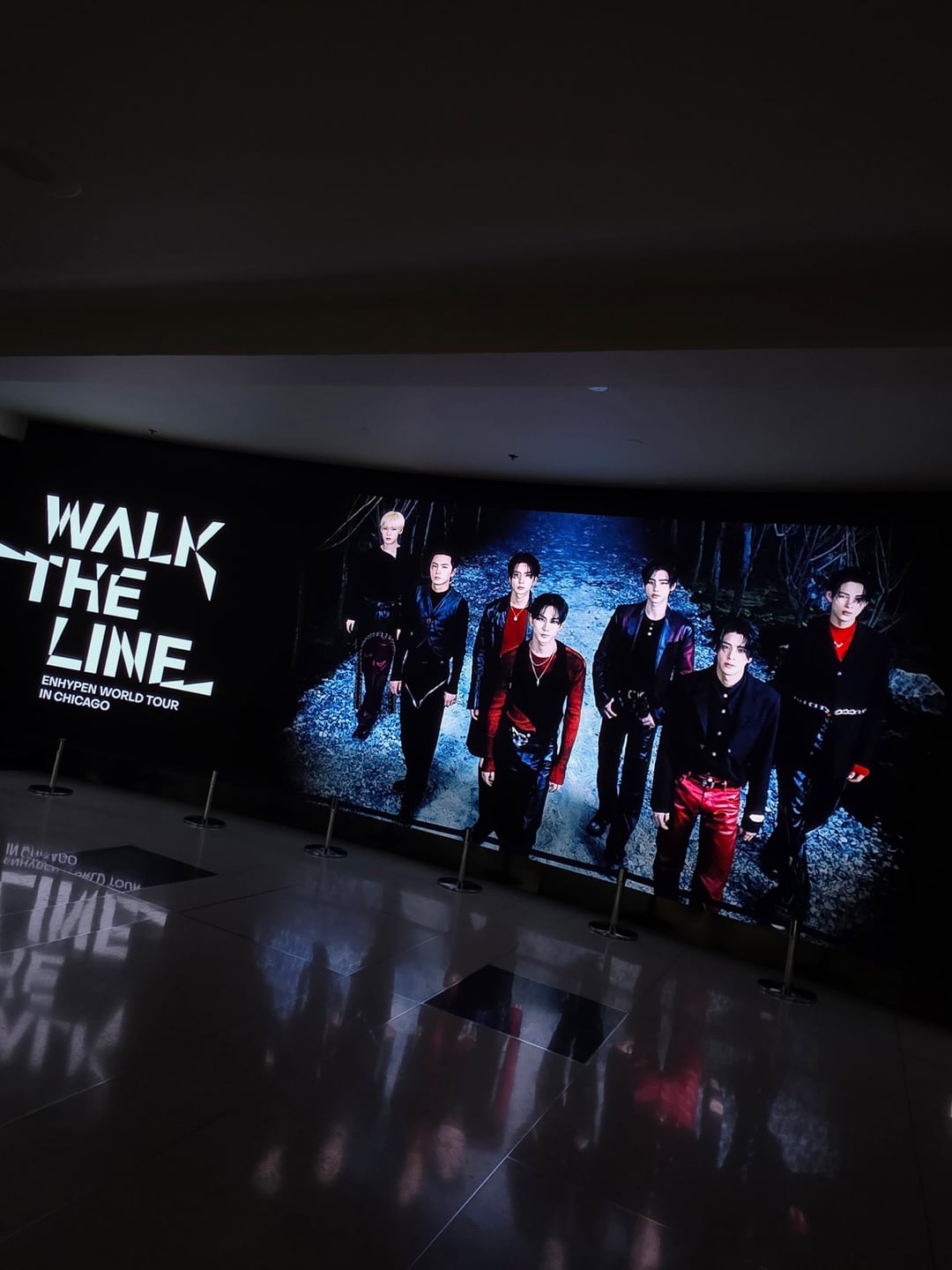 250810 Twitter: ENHYPEN OFFICIAL @ Walk The Line in Chicago D-Day