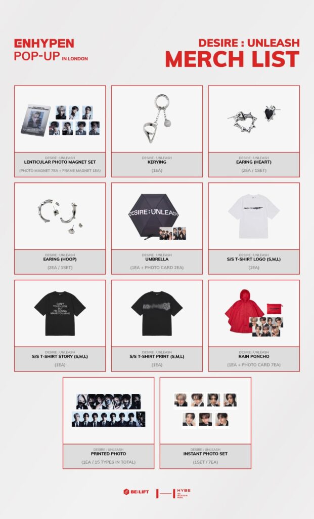 250811 [Notice] <ENHYPEN POP-UP in LONDON> T&C