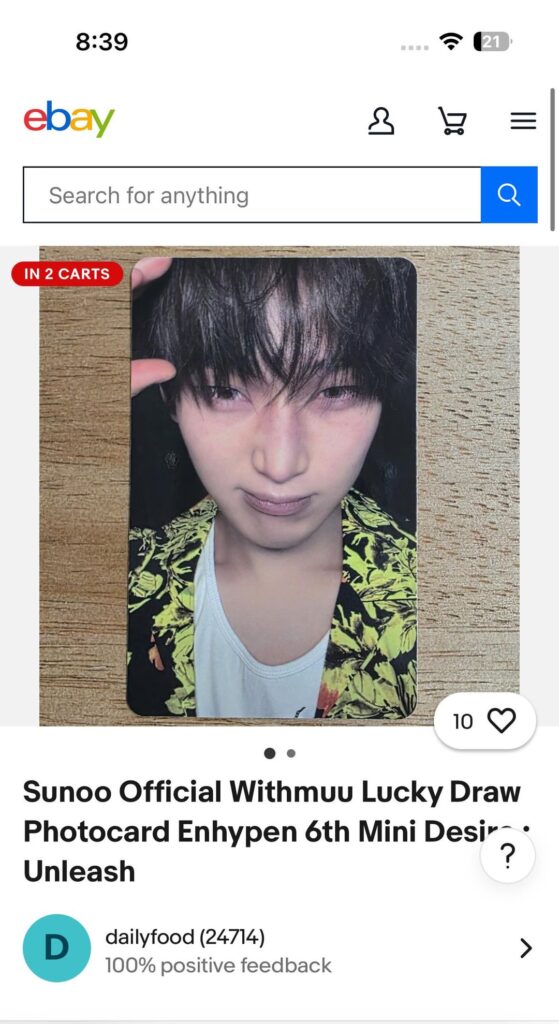 does this listing look legit?
