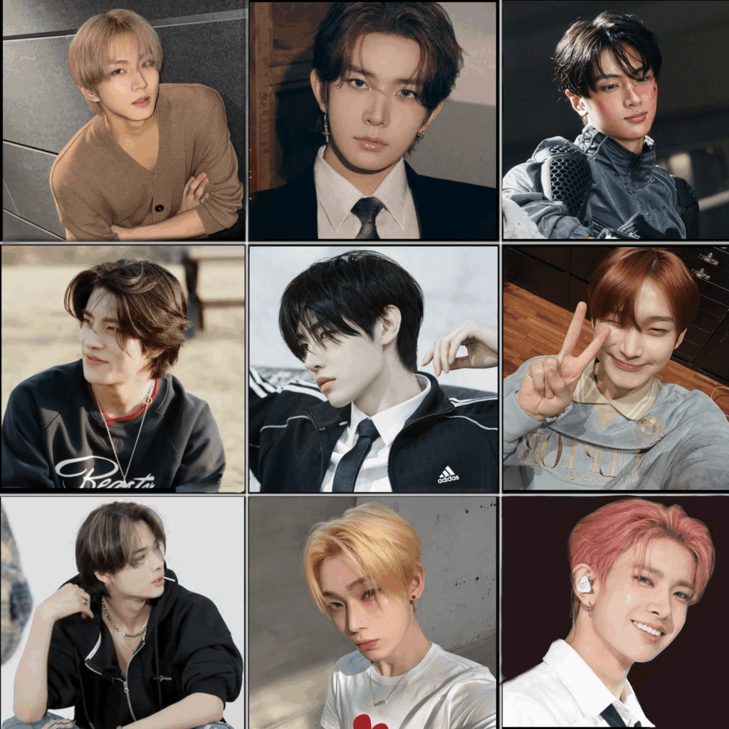 Which hair color looks best on Enhypen?