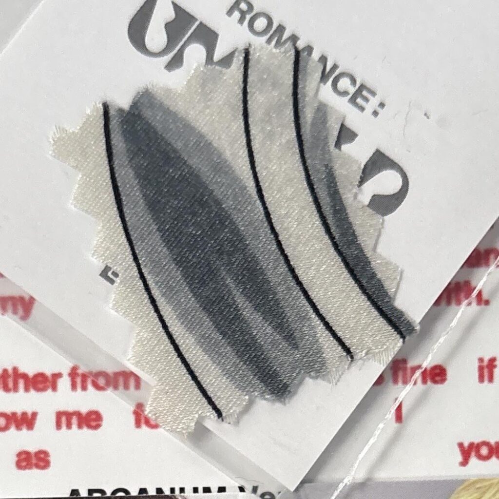 ROMANCE : UNTOLD fabric piece