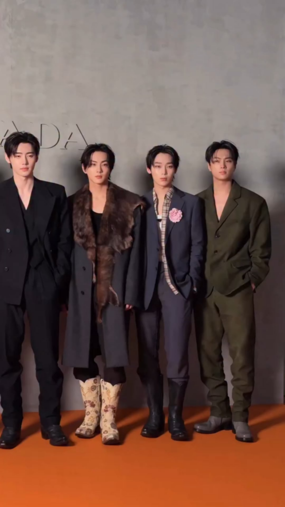 250926 ENHYPEN Instagram: Prada SS26 Behind 🧡