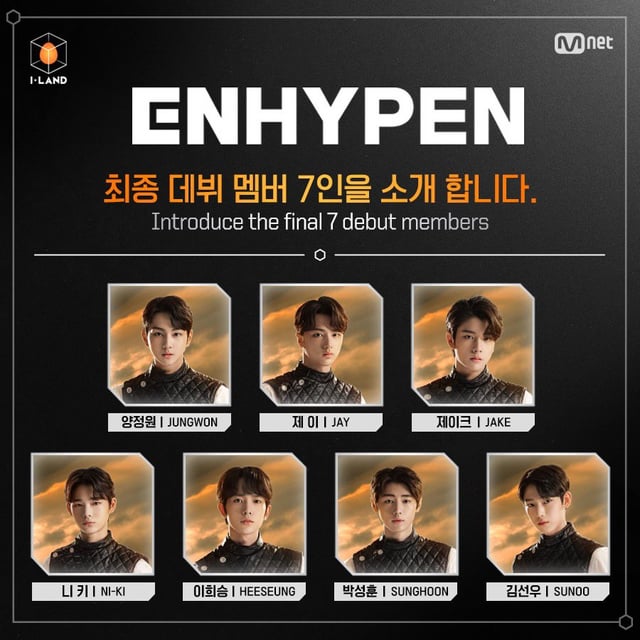 ENHYPEN was formed 5 years ago today on the finale of I-LAND! Happy Connect Day!
