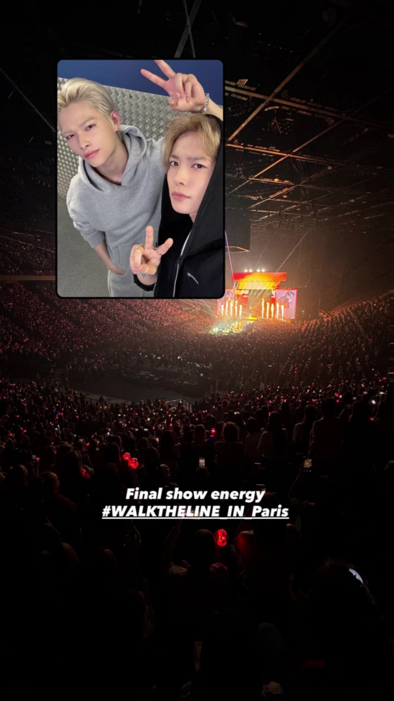 250904 ENHYPEN Instagram Story @ Walk The Line in Paris